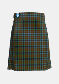 Traditional_MacTavish_Thompson_Thomson_Hunting_Tartan_232_kilt_front_image_with_pleated_design_and_adjustable_buckles_for_men