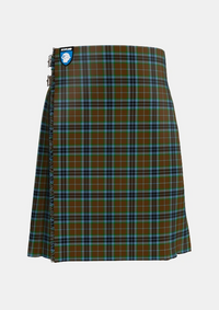 Traditional_MacTavish_Thompson_Thomson_Hunting_Tartan_232_kilt_front_image_with_pleated_design_and_adjustable_buckles_for_men