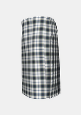 Traditional_MacTavish_of_Dunardry_Dress_Tartan_10731_kilt_left_image_with_pleated_design_and_adjustable_buckles_for_men
