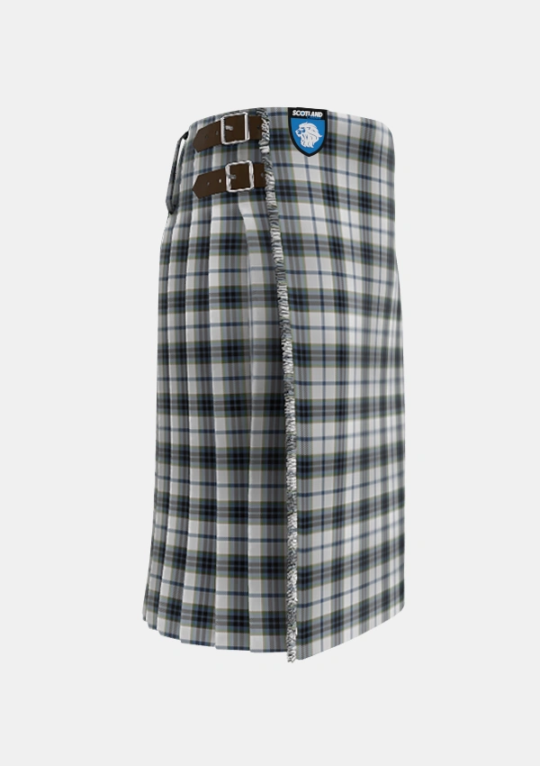 Traditional_MacTavish_of_Dunardry_Dress_Tartan_10731_kilt_right_image_with_pleated_design_and_adjustable_buckles_for_men