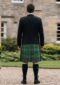 Traditional_Macaulay_Hunting_tartan_827_Kilt_and_Argyle_Jacket_Kilt_Outfit_back_image