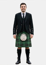 Traditional_Macaulay_Hunting_tartan_827_Kilt_and_Argyle_Jacket_Kilt_Outfits_front_image