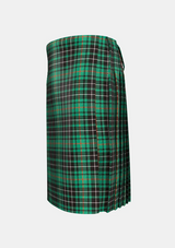 Traditional_Macaulay_Hunting_tartan_left_image_with_pleated_design_and_adjustable_buckles_for_men