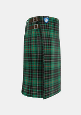 Traditional_Macaulay_Hunting_tartan_right_image_with_pleated_design_and_adjustable_buckles_for_men