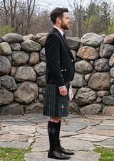 Traditional_Macconnell_Tartan_141_Kilt_and_Argyle_Jacket_Kilt_Outfit_right_image