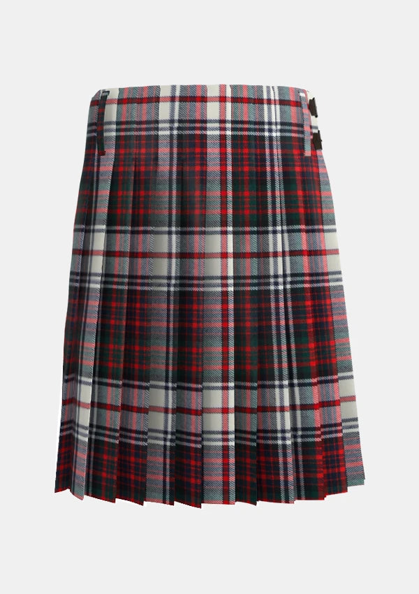Traditional_Macdonald_Dress_tartan_back_image_with_pleated_design_and_adjustable_buckles_for_men