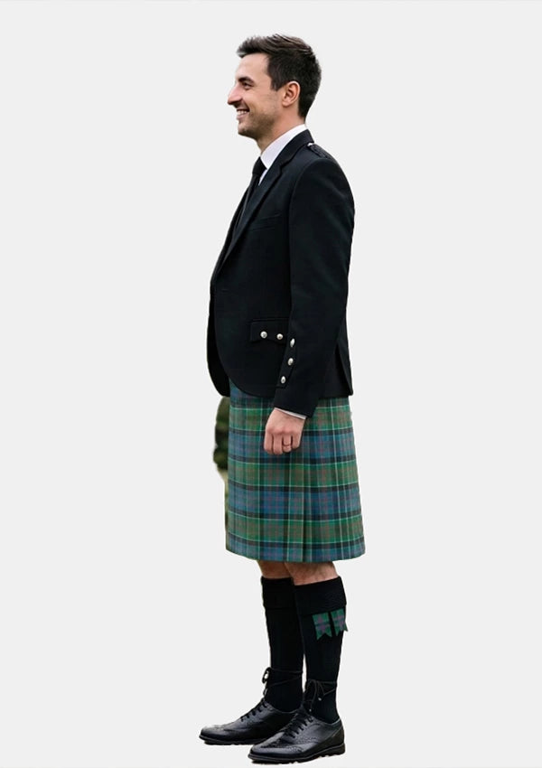 Traditional_Macdonald_of_Clanranald_tartan_4521_Kilt_and_Argyle_Jacket_Kilt_Outfits_left_image
