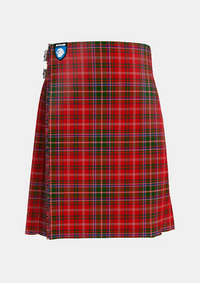 Traditional_Macdougall_Tartan_kilt_front_image_with_pleated_design_and_adjustable_buckles_for_men