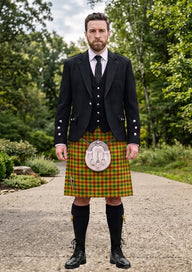 Traditional_Macduck_Tartan_1121_Kilt_and_Argyle_Jacket_Kilt_Outfit_front_image