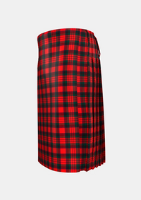 Traditional_Macduff_tartan_left_image_with_pleated_design_and_adjustable_buckles_for_men