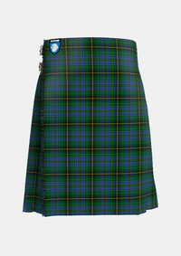 Traditional_Macinnes_tartan_front_image_with_pleated_design_and_adjustable_buckles_for_men