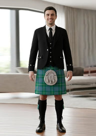 Traditional_Macintyre_Ancient_Tartan_Kilt_and_Argyle_Jacket_Kilt_Outfit_front_image