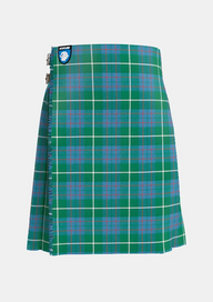 Traditional_Macintyre_Ancient_Tartan_kilt_front_image_with_pleated_design_and_adjustable_buckles_for_men
