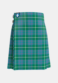 Traditional_Macintyre_Ancient_Tartan_kilt_front_image_with_pleated_design_and_adjustable_buckles_for_men