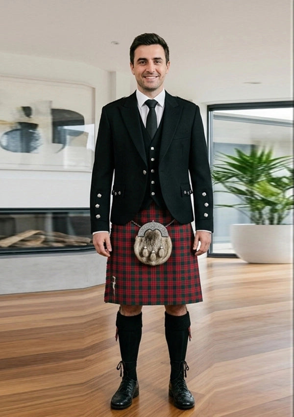 Traditional_Macintyre_tartan_402_Kilt_and_Argyle_Jacket_Kilt_Outfit_front_image