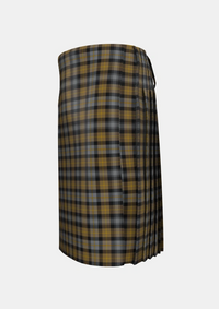 Traditional_Macissac_Tartan_7514_kilt_left_image_with_pleated_design_and_adjustable_buckles_for_men