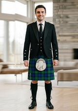 Traditional_Mackay_tartan_Kilt_and_Argyle_Jacket_Kilt_Outfit_front_image