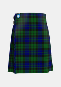 Traditional_Mackay_tartan_front_image_with_pleated_design_and_adjustable_buckles_for_men