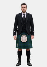 Traditional_Mackie_Tartan_11645_Kilt_and_Argyle_Jacket_Kilt_Outfits_front_image