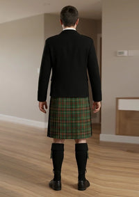 Traditional_Mackinnon_ancient_hunting_tartan_Kilt_and_Argyle_Jacket_Kilt_Outfit_back_image