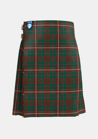 Traditional_Mackinnon_hunting_modern_tartan_front_image_with_pleated_design_and_adjustable_buckles_for_men
