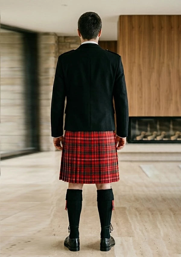 Traditional_Mackinnon_modern_tartan_Kilt_and_Argyle_Jacket_Kilt_Outfit_back_image