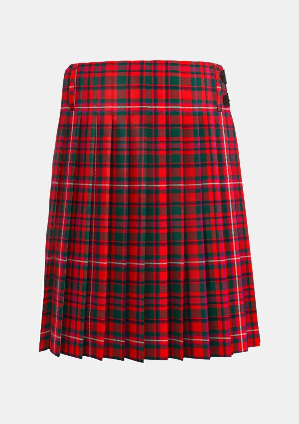 Traditional_Mackinnon_modern_tartan_back_image_with_pleated_design_and_adjustable_buckles_for_men