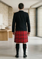 Traditional_Mackinnon_tartan_Kilt_and_Argyle_Jacket_Kilt_Outfit_back_image