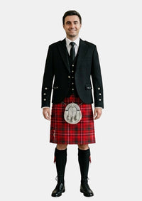 Traditional_Mackinnon_tartan_Kilt_and_Argyle_Jacket_Kilt_Outfits_front_image