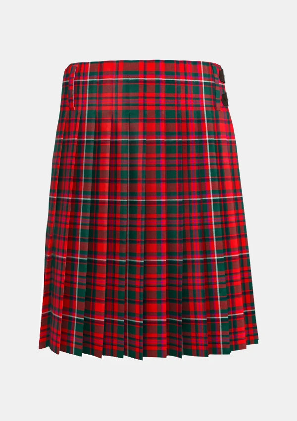 Traditional_Mackinnon_tartan_back_image_with_pleated_design_and_adjustable_buckles_for_men