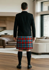 Traditional_Maclachlan_ancient_tartan_Kilt_and_Argyle_Jacket_Kilt_Outfit_back_image