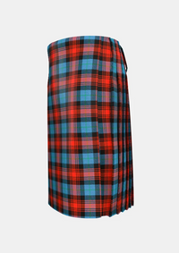 Traditional_Maclachlan_ancient_tartan_left_image_with_pleated_design_and_adjustable_buckles_for_men