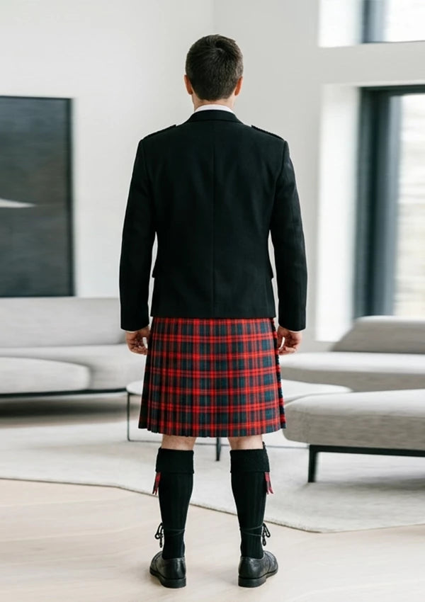 Traditional_Maclachlan_modern_tartan_Kilt_and_Argyle_Jacket_Kilt_Outfit_back_image