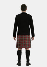 Traditional_Maclachlan_weathered_tartan_Kilt_and_Argyle_Jacket_Kilt_Outfits_back_image