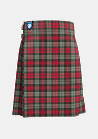 Traditional_Maclachlan_weathered_tartan_front_image_with_pleated_design_and_adjustable_buckles_for_men