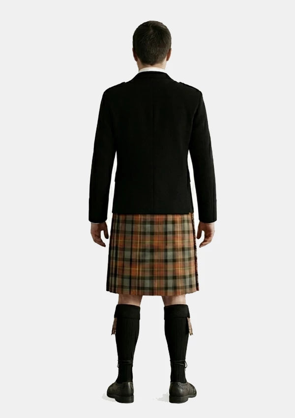 Traditional_Maclaren_weathered_tartan_Kilt_and_Argyle_Jacket_Kilt_Outfits_back_image