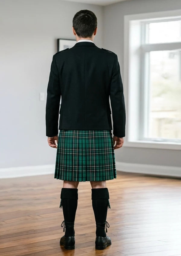 Traditional_Maclean_Hunting_Modern_Tartan_Kilt_and_Argyle_Jacket_Kilt_Outfit_back_image