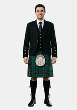 Traditional_Maclean_Hunting_Modern_Tartan_Kilt_and_Argyle_Jacket_Kilt_Outfits_front_image