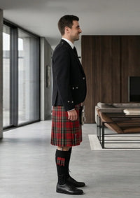 Traditional_Maclean_Red_Tartan_Kilt_and_Argyle_Jacket_Kilt_Outfit_right_image