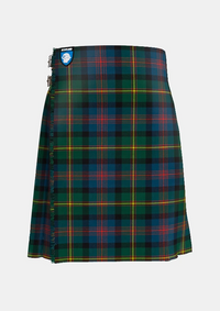 Traditional_Maclennan_tartan_front_image_with_pleated_design_and_adjustable_buckles_for_men