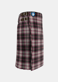 Traditional_Macpherson_Hunting_tartan_right_image_with_pleated_design_and_adjustable_buckles_for_men