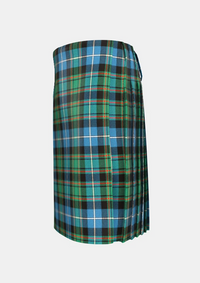 Traditional_Macrae_tartan_left_image_with_pleated_design_and_adjustable_buckles_for_men