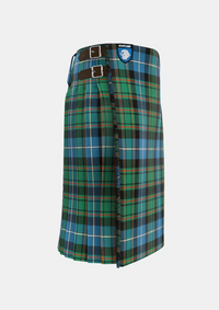 Traditional_Macrae_tartan_right_image_with_pleated_design_and_adjustable_buckles_for_men