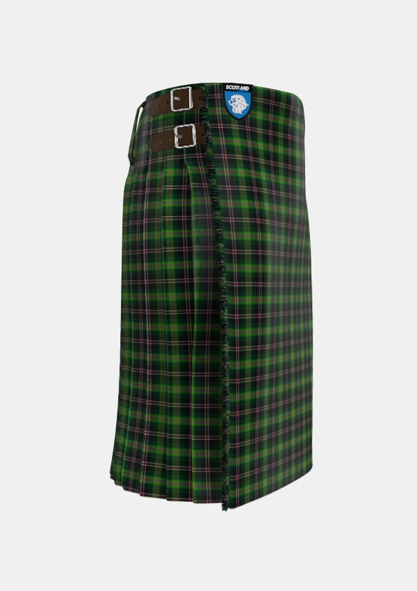 Traditional_Madewell_Tartan_4024_kilt_right_image_with_pleated_design_and_adjustable_buckles_for_men