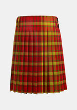 Traditional_Maguire_Black_Tartan_6812_kilt_back_image_with_pleated_design_and_adjustable_buckles_for_men