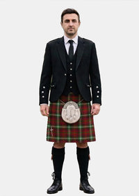 Traditional_Maguire_Tartan_6065_Kilt_and_Argyle_Jacket_Kilt_Outfits_front_image