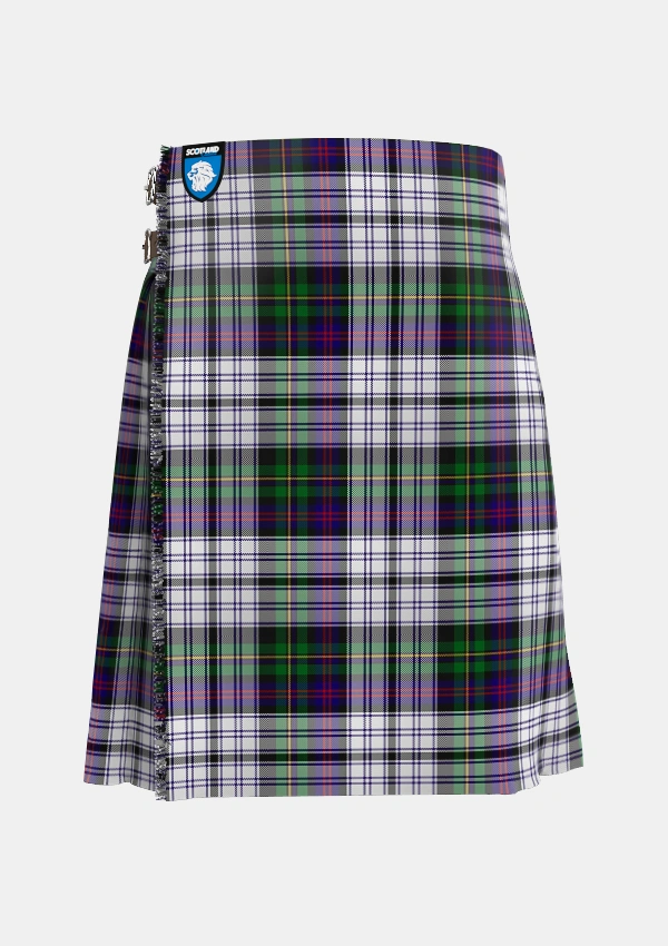 Traditional_Malcolm_Dress_Lochcarron_2005_Tartan_7036_kilt_front_image_with_pleated_design_and_adjustable_buckles_for_men