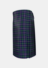 Traditional_Marion_Personal_Tartan_7374_kilt_left_image_with_pleated_design_and_adjustable_buckles_for_men