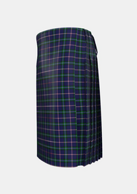 Traditional_Marion_Personal_Tartan_7374_kilt_left_image_with_pleated_design_and_adjustable_buckles_for_men