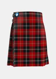 Traditional_Marjoribanks_Tartan_kilt_front_image_with_pleated_design_and_adjustable_buckles_for_men